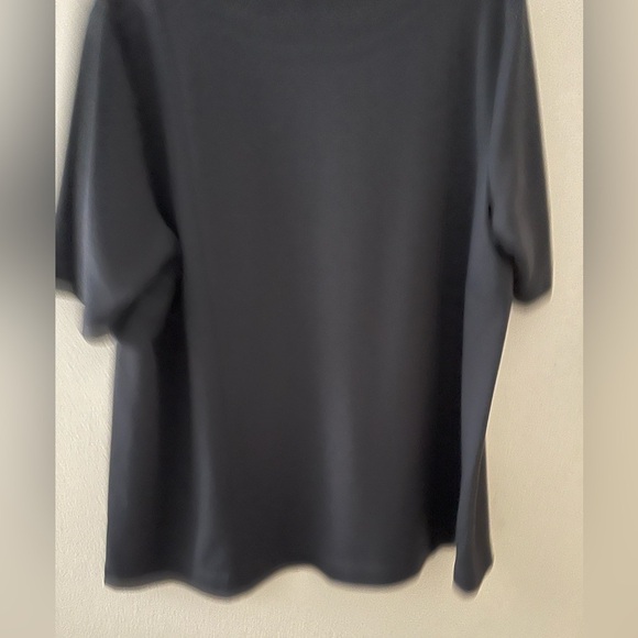 J. Jill Pure Jill Double Knit Seamed Tunic Greystone V Neck XL - Picture 6 of 10